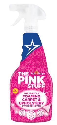 tīrīšanas līdzeklis paklājiem un mīkstajām mēbelēm, THE PINK STUFF 500ml